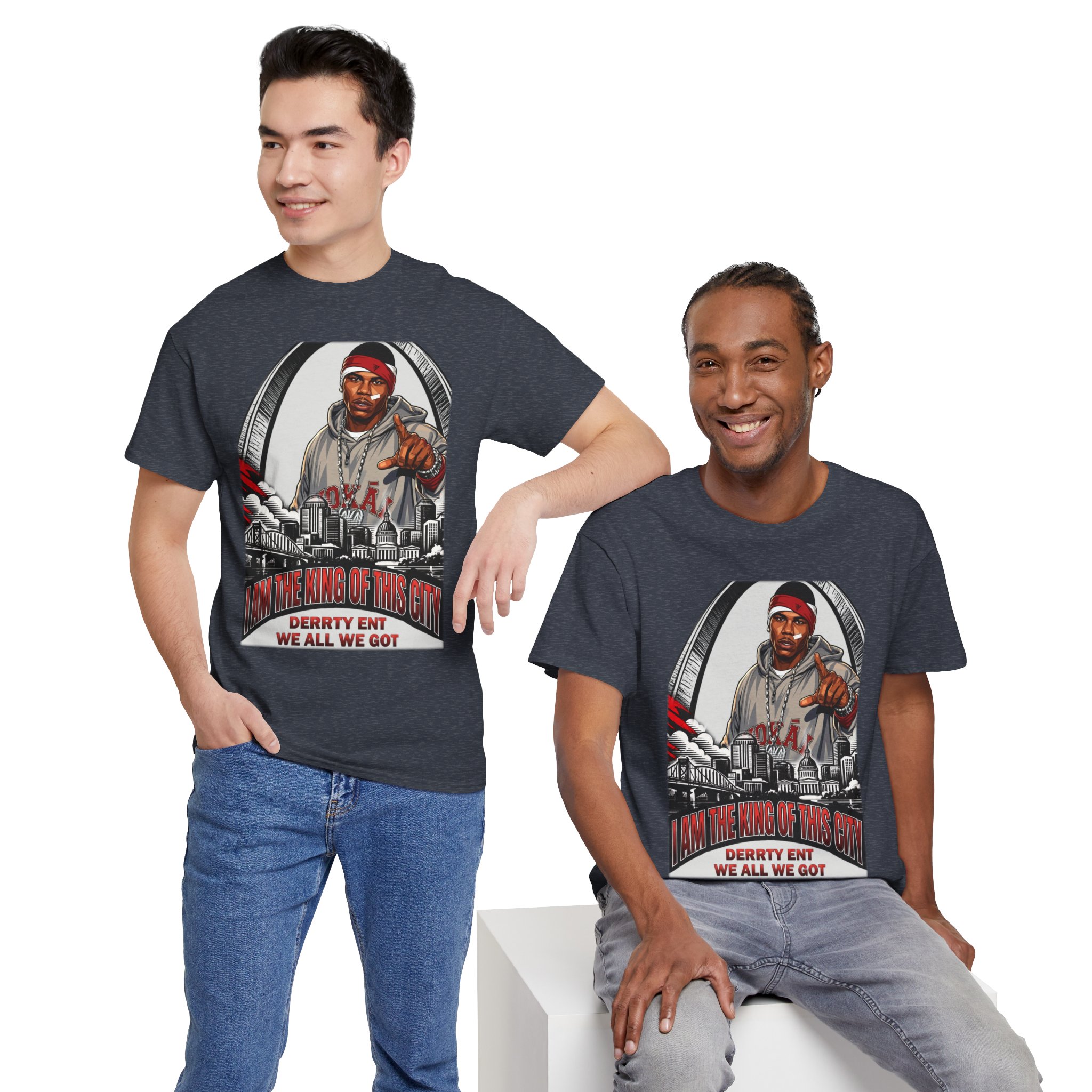 Nelly I Am The King Of This City Tee - Image 89