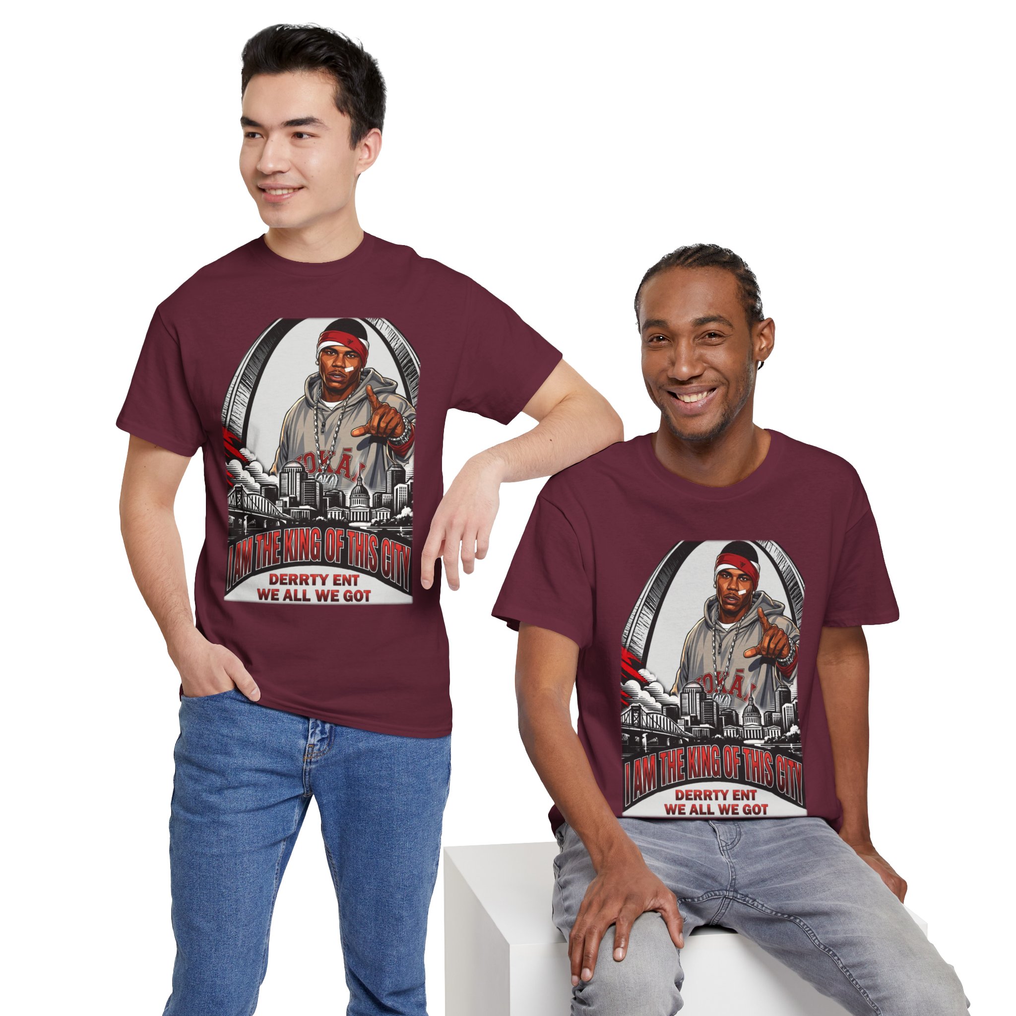 Nelly I Am The King Of This City Tee - Image 39