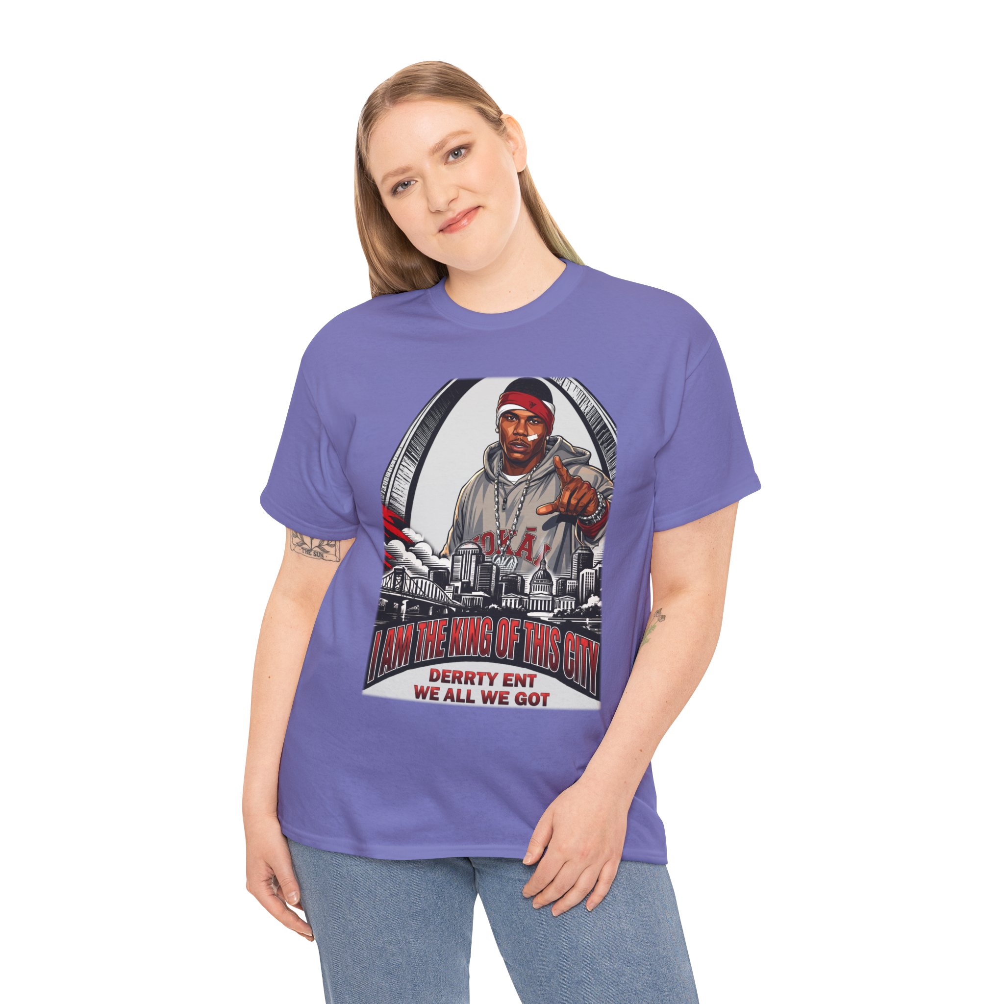 Nelly I Am The King Of This City Tee - Image 112
