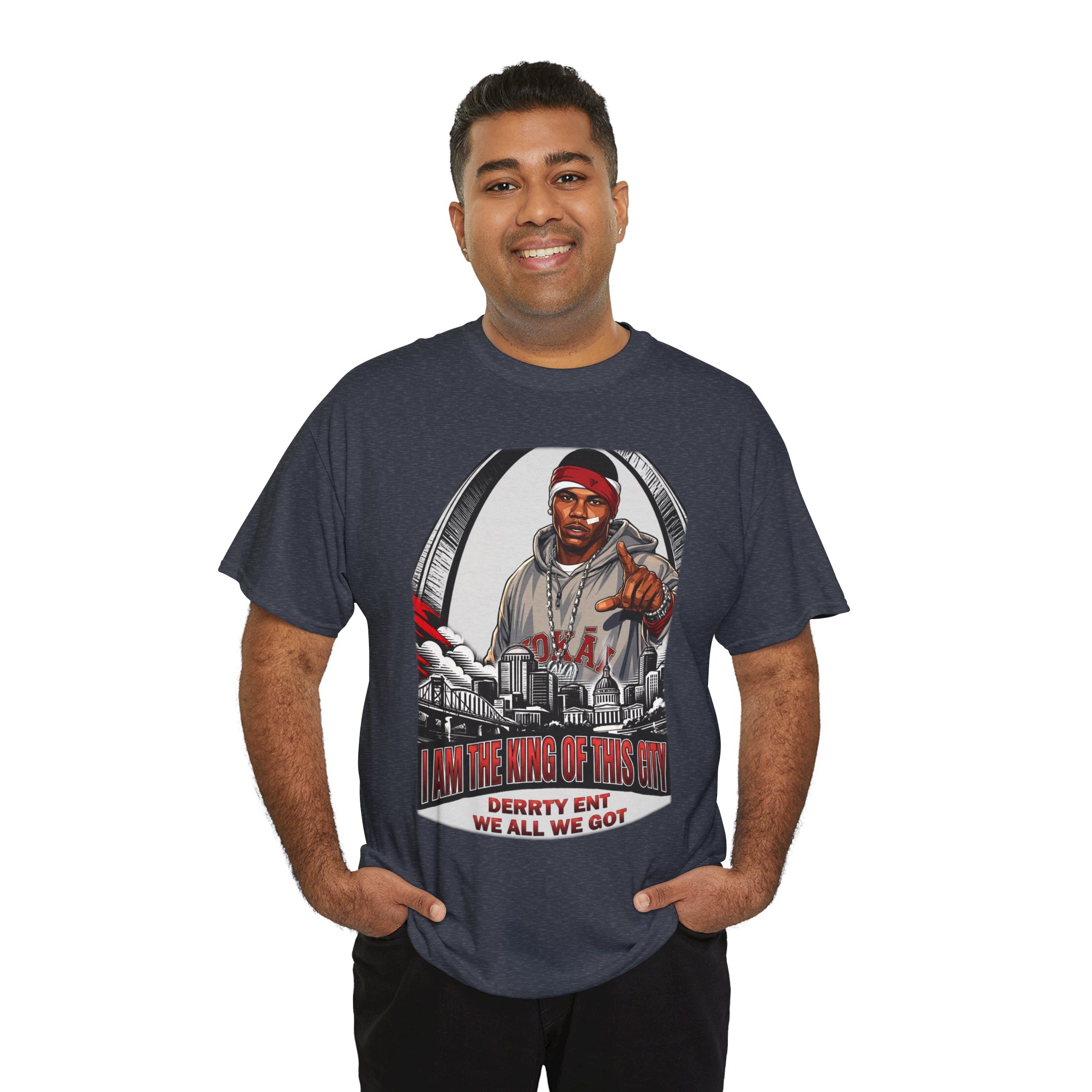 Nelly I Am The King Of This City Tee - Image 86