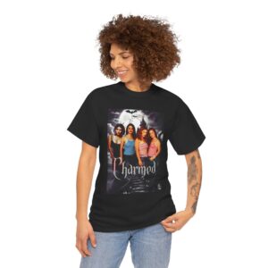 Charmed TV Series Graphic Tee — Retro Witch Sisters Poster